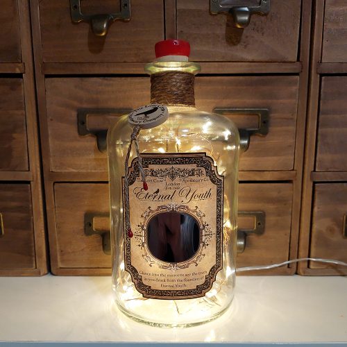 Eternal Youth Potion Apothecary Bottle Lamp Light