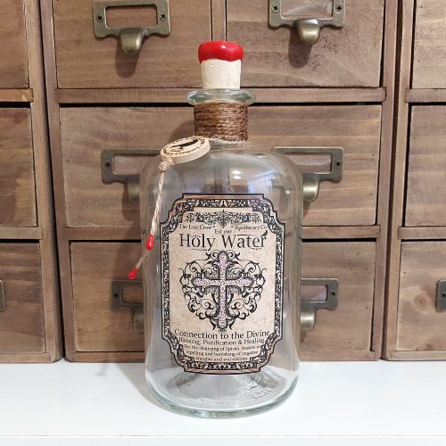 Drinks Decanter Holy Water Apothecary Potion 700ml Rum Gin Vodka Whiskey Whisky